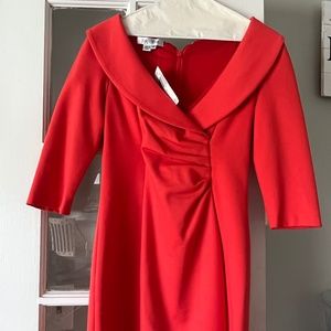 NWT Kay Unger Red dress sz 6